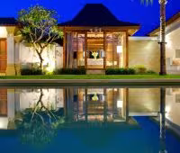 Villa Sahana I, Chambre joglo Extérieur